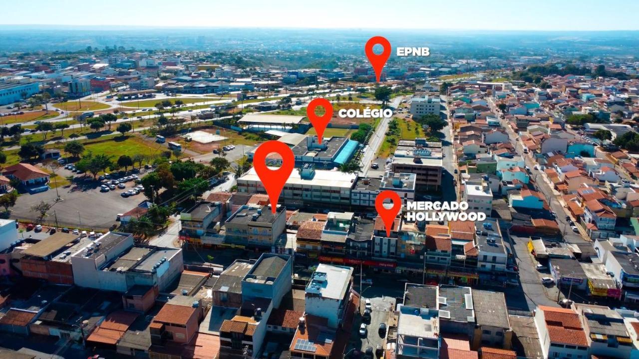 Apartamentos 2 Qtos C/Suite ,Cozinha Completa, Wi-Fi 1Giga, Jr Catito Бразилиа Экстерьер фото